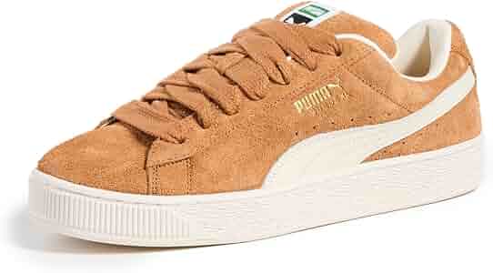 Amazon.com | PUMA Mens Suede XL Hairy Lace Up Sneakers Shoes
